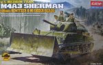 ACADEMY 13207 - 1:35 M4A3 Sherman 105mm & M1 Dozer Blade
