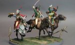 M-MODEL 32053 - 54 mm - Chasseurs a Cheval de la Garde in Attack 1804-1815