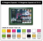VALLEJO Model Color Set 70112 - Wargames Special