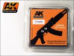 AK INTERACTIVE 226 - Lenses for Vehicle Lights - 3 mm - Optic Colour