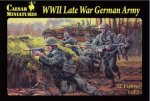 CAESAR MINIATURES H074 - 1:72 WWII Late War German Army