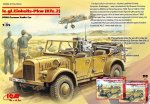 ICM 35522 - 1:35 le.gl. Einheits-Pkw (Kfz.2) WWII German Radio Car