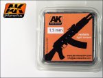 AK INTERACTIVE 223 - Lenses for Vehicle Lights - 1,5 mm - Optic Colour