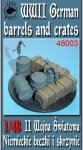 TORO MODEL 48003 - 1:48 Niemieckie beczki i skrzynie - II WŚ