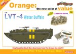 DRAGON / CYBER HOBBY 9134 - 1:35  LVT-4 Water Buffalo + U.S.Marines Iwo Jima 1945