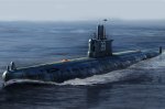 HOBBY BOSS 83517 - 1:350 PLA Navy Type 035 Ming Class Submarine
