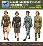 BRONCO 35037 - 1:35 W.W.II Allied Female Soldier Set