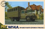PST 72058 - 1:72 M14A Spare Parts (Ford 6 truck)