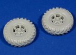 PANZERART 35134 - 1:35 Road Wheels with spare for Sd.Kfz.9 FAMO (British Cross Country tyres)