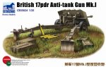 BRONCO 35024 - 1:35 British 17pdr Anti-tank gun Mk.I