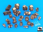 BLACK DOG T35037 - 1:35 US Modern bags accessories set
