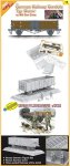 DRAGON / CYBER HOBBY 9115 - 1:35 German Railway Gondola Typ Ommr w/AA Gun Crew