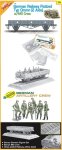 DRAGON / CYBER HOBBY 9114 - 1:35 German Railway Flatbed Typ Ommr (2 Axle) w/MG Crew