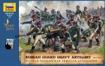 ZVEZDA 8045 - 1:72 Russian Heavy Artillery w/Crew 1812-1814