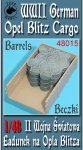 TORO MODEL 48015 - 1:48 Ładunek na Opla Blitza - Beczki