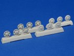 PANZERART 35125 - 1:35 Steel return rollers for StuG III (Pattern A)