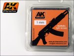 AK INTERACTIVE 202 - Lenses for Vehicle Lights - 1 mm - Amber