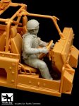 BLACK DOG F35027 - 1:35 British driver Defender Wolf Afghanistan