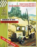ZEBRANO 72017 - 1:72 Soviet AA Self-Propelled Gun 29-K