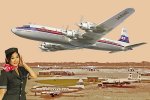 RODEN 303 - 1:144 Douglas DC-7C Japan Air Lines