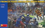 MINIART 72003 - 1:72 French Foot Soldiers With Rams. XV Century