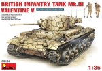 MINIART 35106 - 1:35 British Infantry Tank Mk.III Valentine V w/Crew