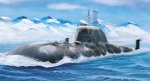 BRONCO NB 5020 - 1:350 Russian Akula Class II Submarine K335 Giepard