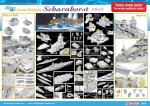 DRAGON 1040 - 1:350 German Battleship Scharnhorst