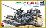 BRONCO 35042 - 1:35 German 3.7cm Flak36