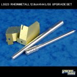 LION ROAR 3523T - 1:35 Zestaw waloryzujący do Rheinmetall 12,8 cm K44L/55