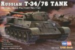 HOBBY BOSS 84806 - 1:48 Rissian T-34/76 (model 1942 Factory No.112) Tank