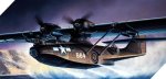 ACADEMY 2137 - 1:72 PBY-5A Black Catalina