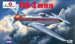AMODEL 72105 - 1:72 Yakovlev Yak-3 VK107A