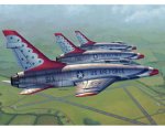 TRUMPETER 02822 - 1:48 F-100D in Thunderbirds livery