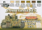 LIFECOLOR CS 01 - German WW II Tanks - Set 1