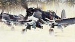 ACADEMY 2147 - 1:48 F4U-1D Corsair