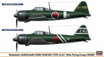 HASEGAWA 00997 - 1:72 A6M2b / A6M3 201st Flying Group Combo