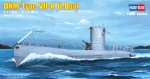 HOBBY BOSS 83503 - 1:350 DKM Navy Type VII-A U-Boat