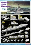 DRAGON 7103 - 1:700 German Z-39 Destroyer