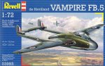 REVELL 03993 - 1:72 De Havilland Vampire FB.5