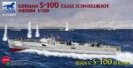 BRONCO NB 5004 - 1:350 German S-100 Class Schnellboot