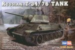 HOBBY BOSS 84808 - 1:48 Rissian T-34/76 (model 1943 Factory No.112) Tank