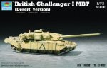 TRUMPETER 07105 - 1:72 British Challenger I MBT Desert Version