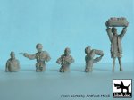 BLACK DOG T72012 - 1:72 US tank crew and civilian