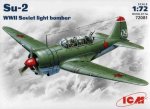 ICM 72081 - 1:72 Su-2, WWII Soviet Light Bomber