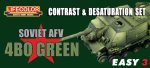 LIFECOLOR MS04 - Soviet AFV 4BO Green - Contrast & Desaturation set