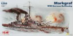 ICM S.005 - 1:350 Markgraf, WWI German Battleship