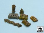 BLACK DOG T48020 - 1:48 Tentage + Bedrolls 3 accessories set