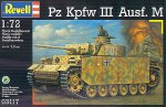 REVELL 03117 - 1:72 PzKpfw. III Ausf. M