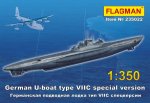 FLAGMAN 235022 - 1:350 German U-boat type VII C special version